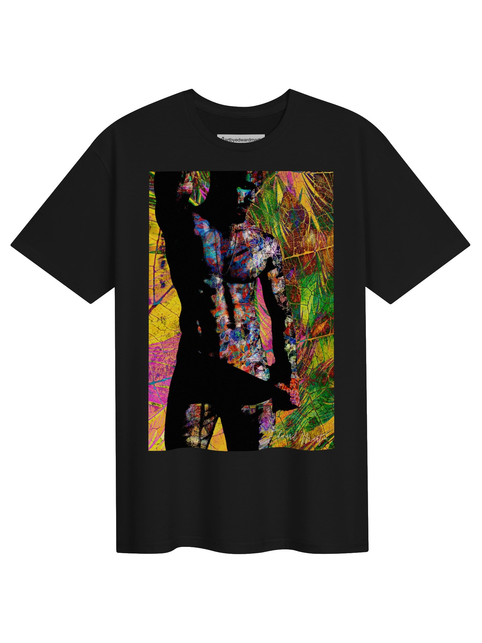 Abstract Silhouette Colorburst T-Shirt product image (3)
