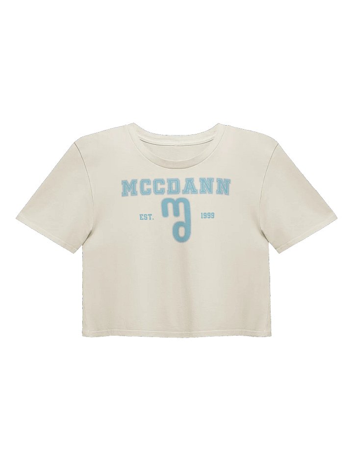 MccDann Collegiate Women's Premium Crop Top product image (1)