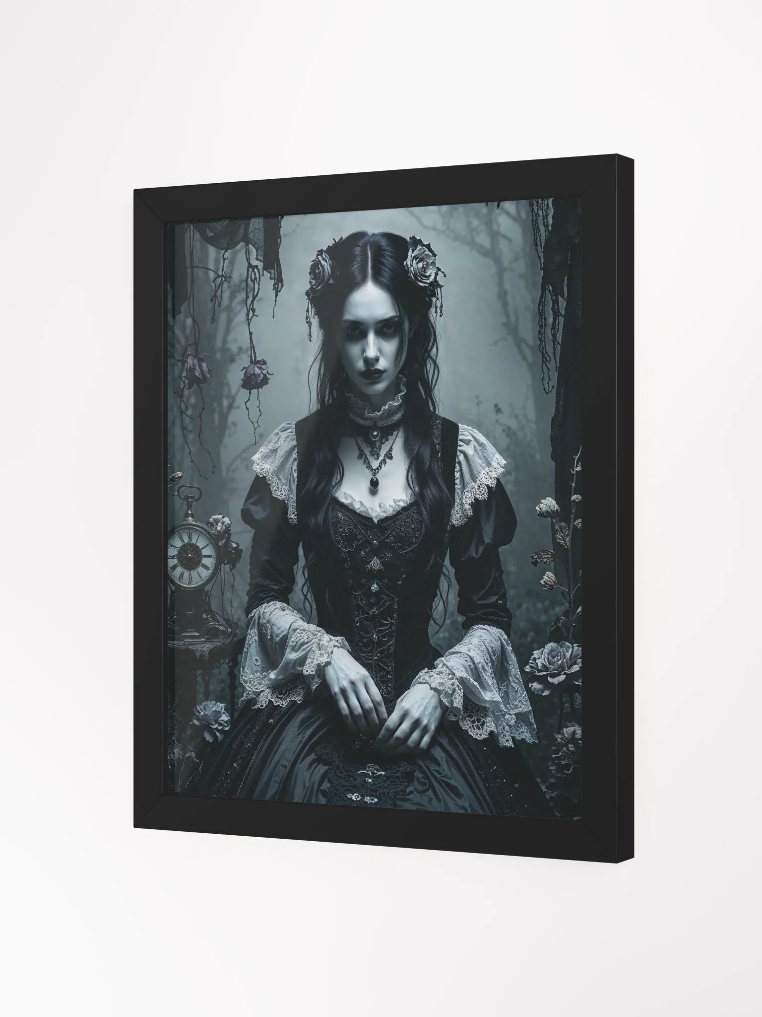 The Clockwork Mourning Framed Print product image (9)