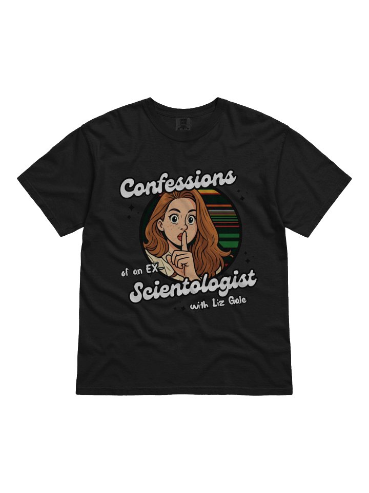 Confessions of an Ex-Scientologist T-shirt (black) product image (1)