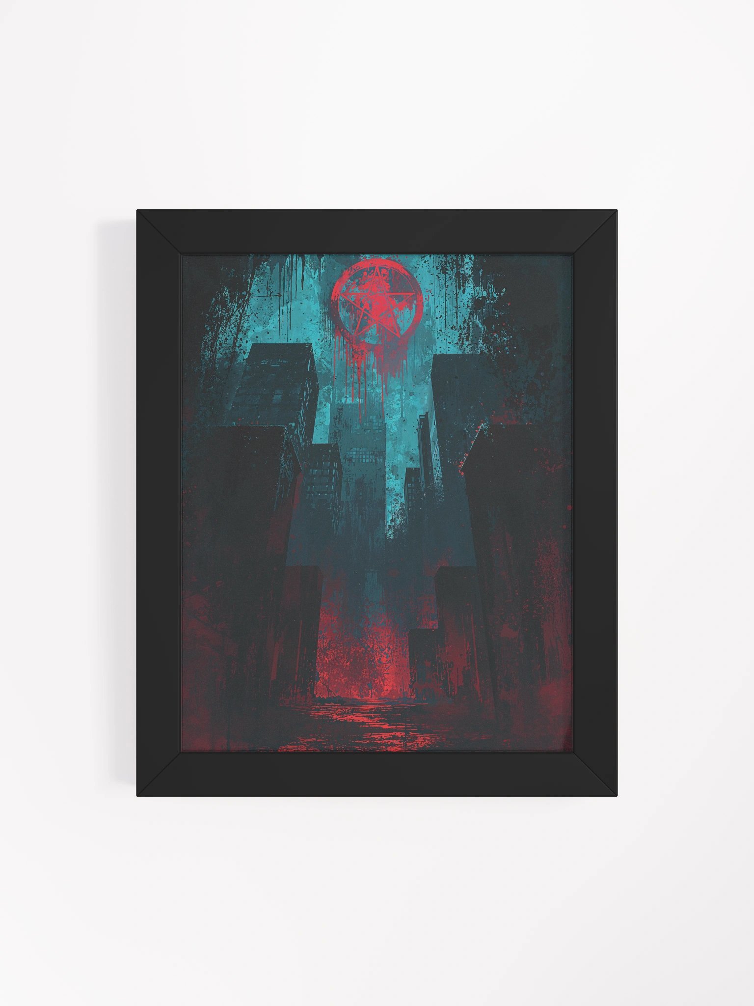 The Crimson Sigil Framed Print product image (23)