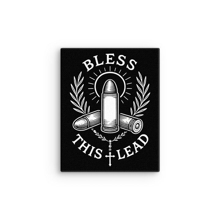 Bless This Lead - Thin Canvas Art product image (1)