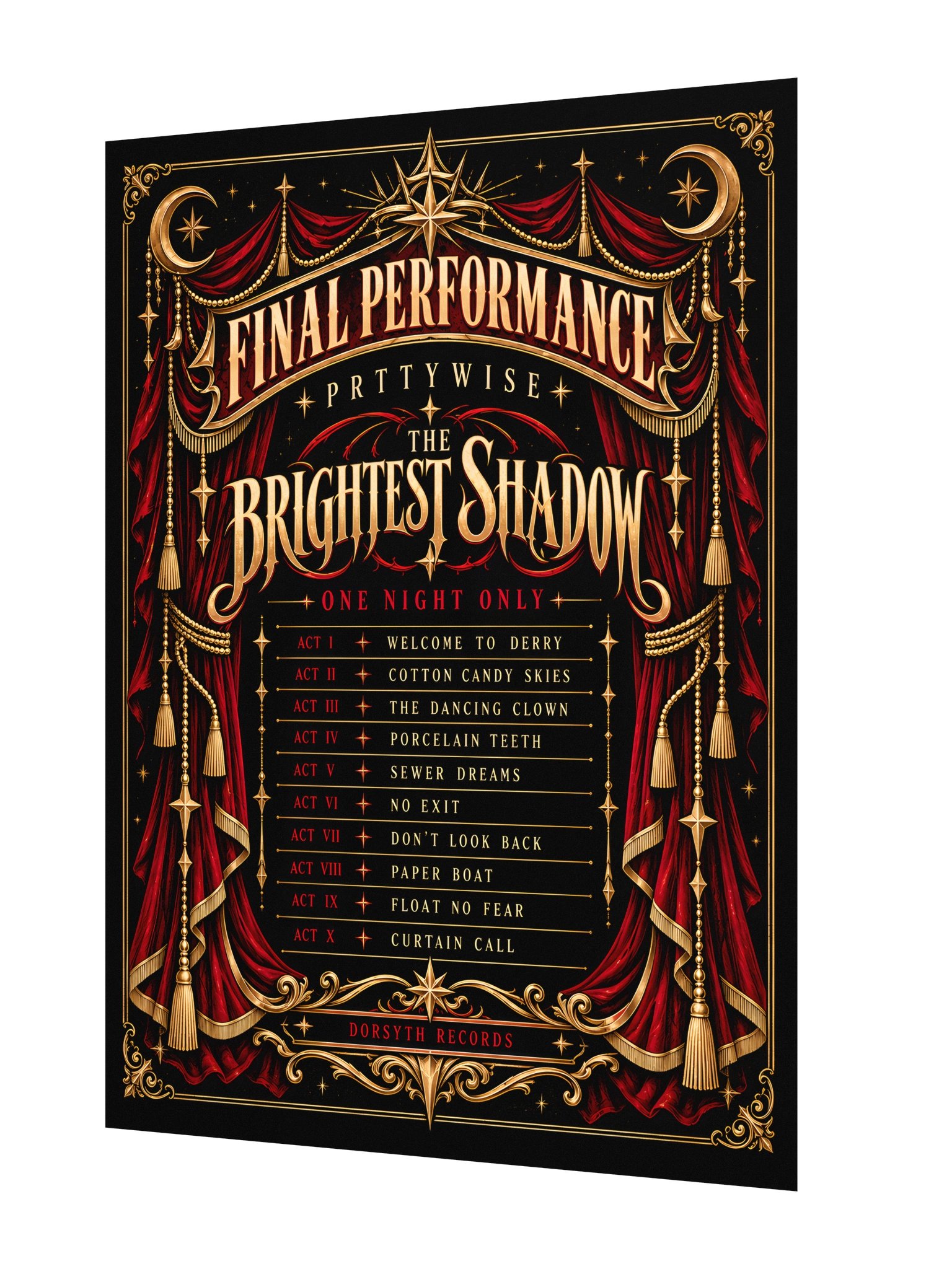 PRTTYWISE — Final Performance Poster (18x24) product image (2)