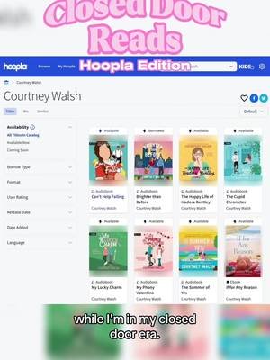 🚪 Who said it was going to be hard finding the books that fit my current reading journey ?!  @Hoopla Digital thank you for making this easier 🙌🏽 Tell me: have you used this feature and if so what has been your fave author or book?  #booktokreading #BookishMom #closeddoorromance #hoopla 