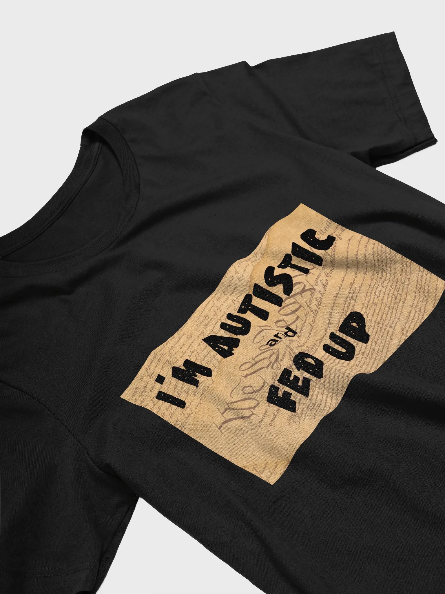 Autistic, Fed up! product image (23)