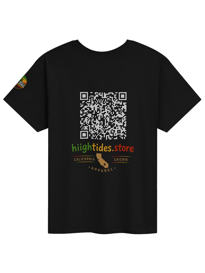 Hiigh Tides QR Code Graphic Tee product image (2)