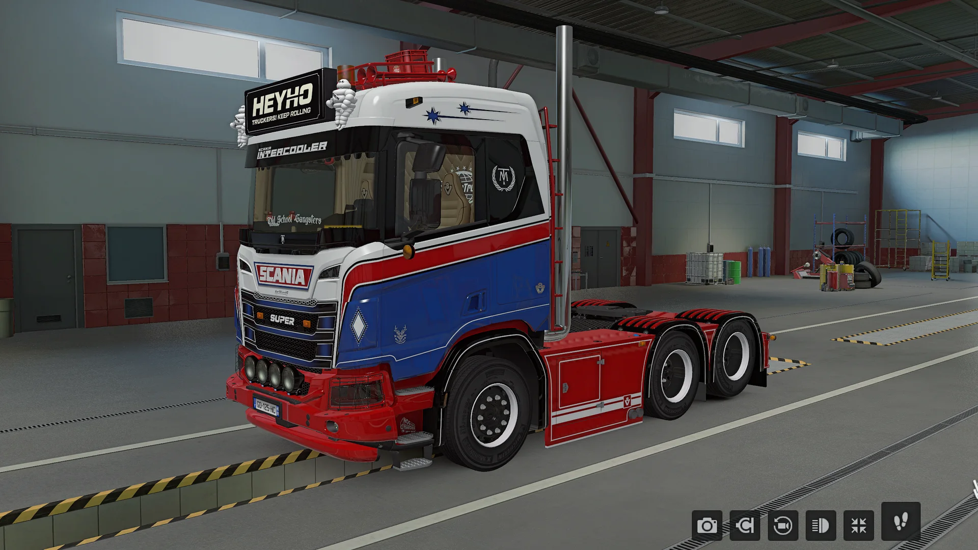 ETS2 TM Scania PGRS (SCS & Eugene) + FREE Trailers - Multicolor Skin Pack (Paintjob only) product image (4)