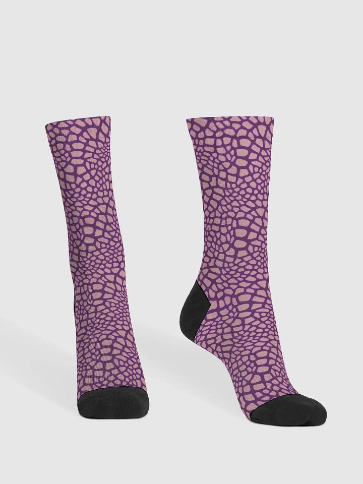 Purple Giraffe Socks product image (2)
