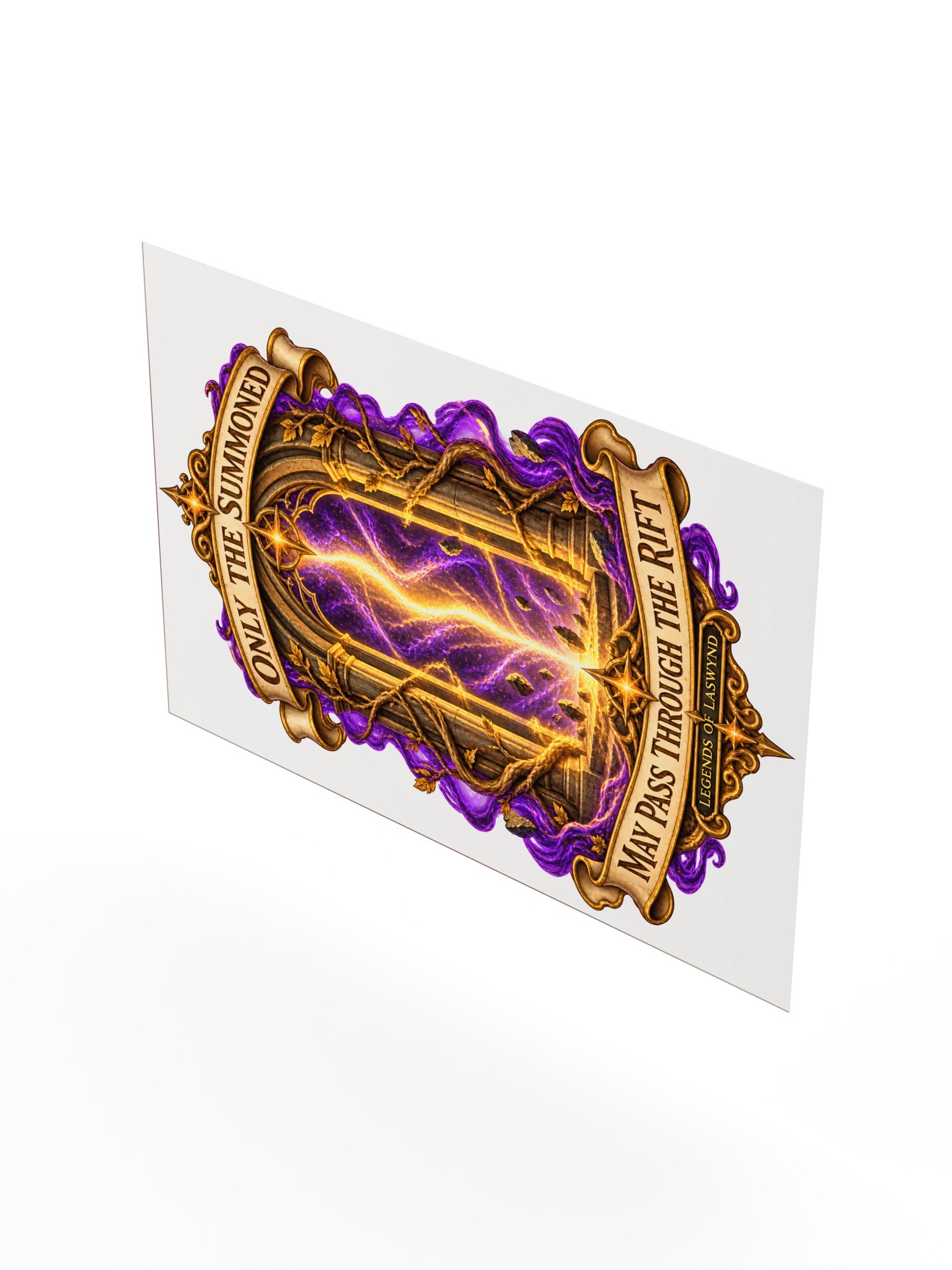Legends of Laswynd — Only the Summoned Poster product image (8)