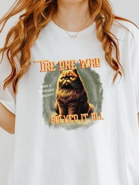 Cat Magical Funny Vintage Pulp Mystery Harry Potter Shirt product image (10)