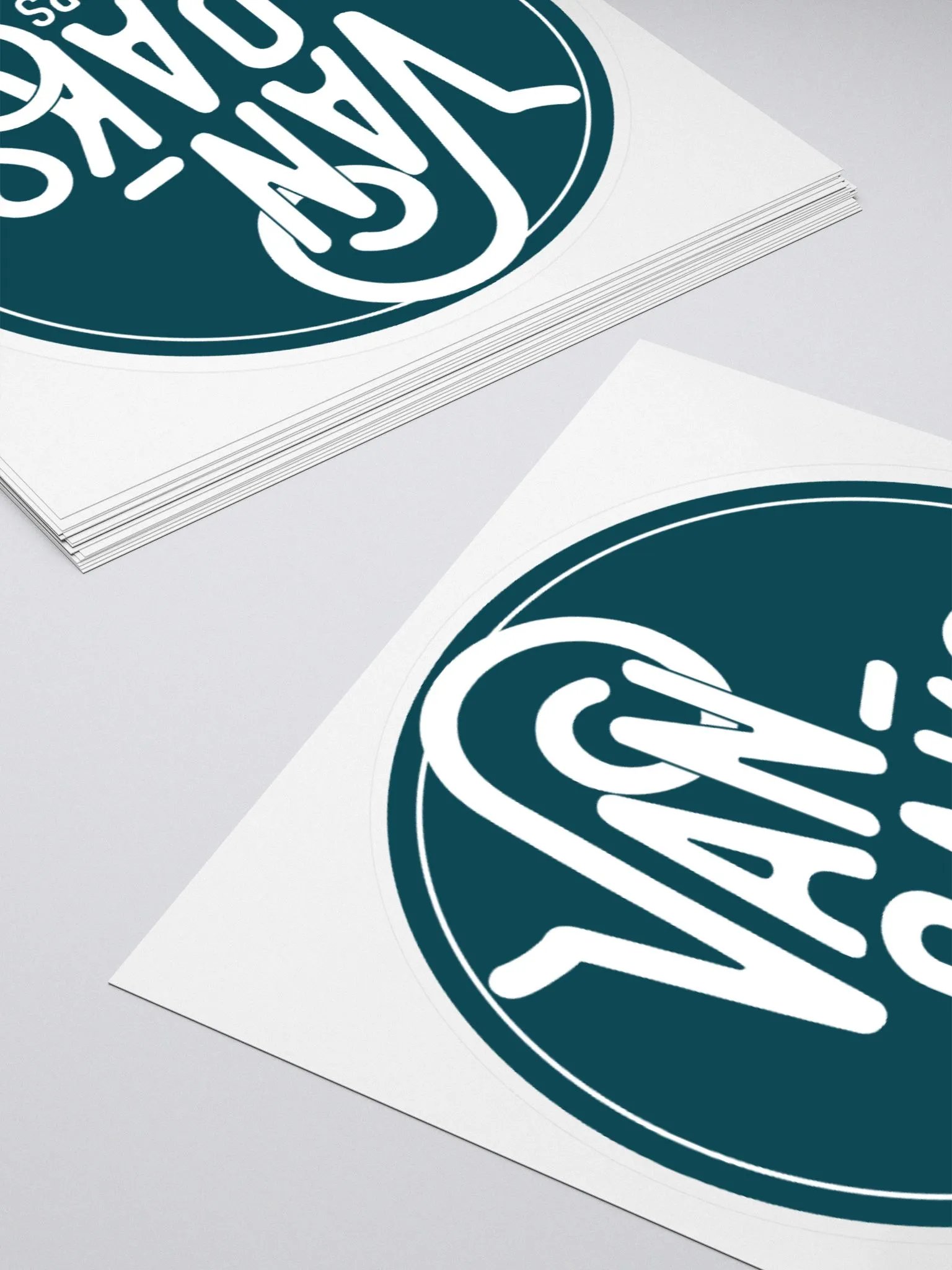 VanOaks Props Classic Logo Decal - Teal product image (10)