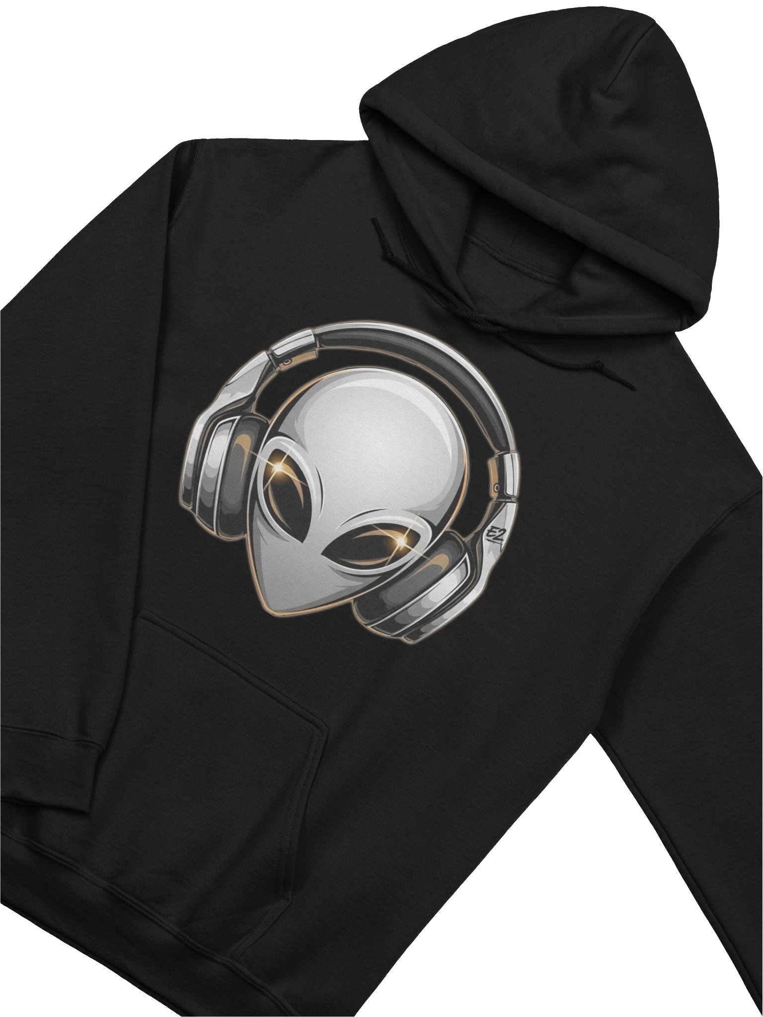 White e² Alien Logo Hoodie product image (9)