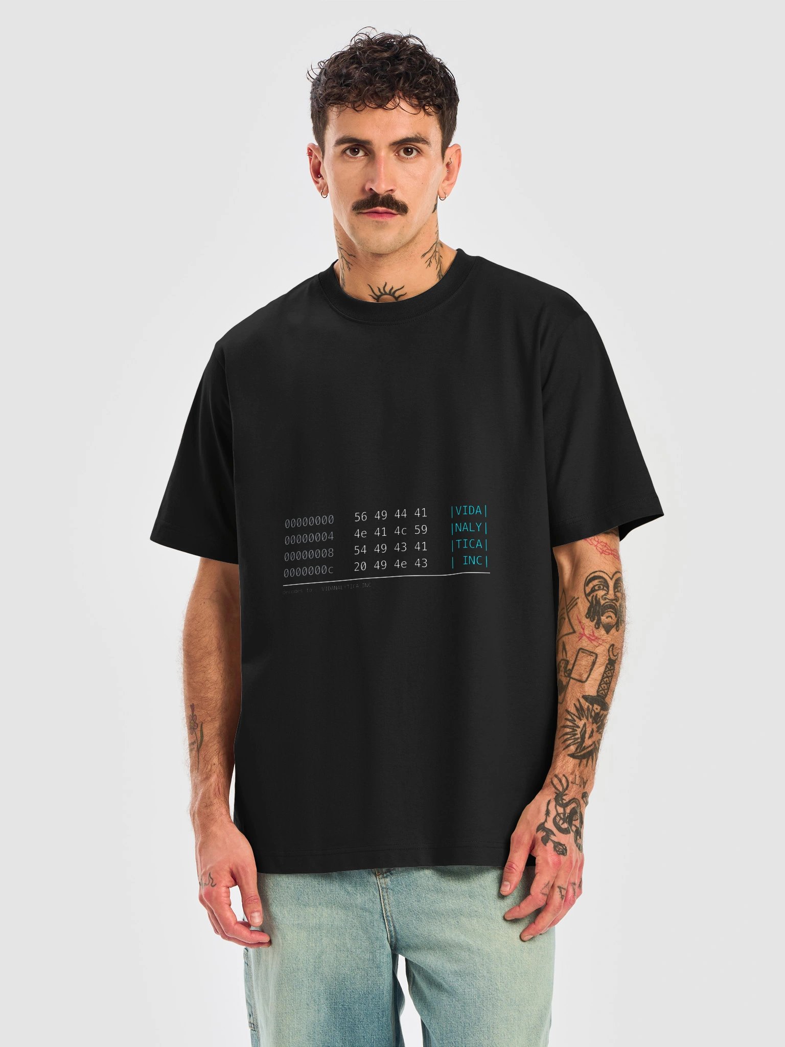 VIDANALYTICA INC Tee - Hex Dump product image (9)