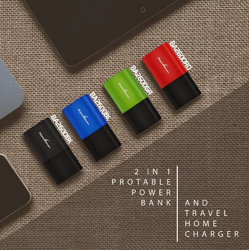 CyonGear 2600mAh Wall-Plug Power Bank - Portable Charger with Folding Blades product image (4)