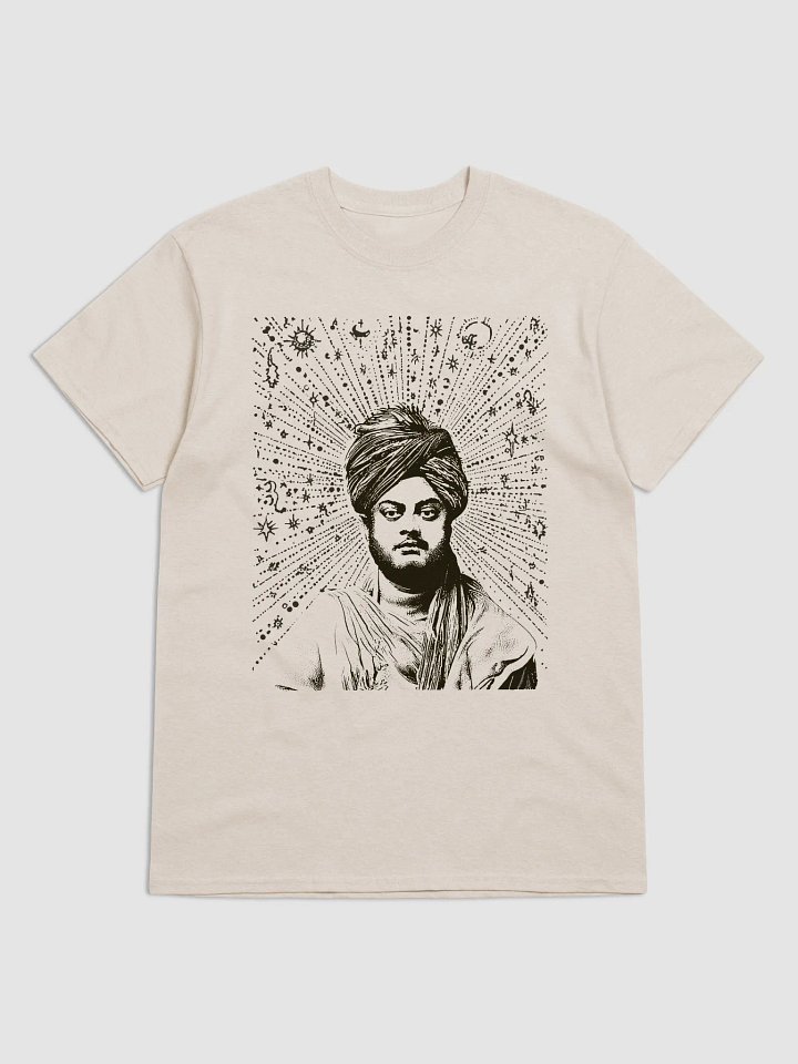 Swami Vivekananda Ornate Turbaned Portrait T-Shirt product image (2)