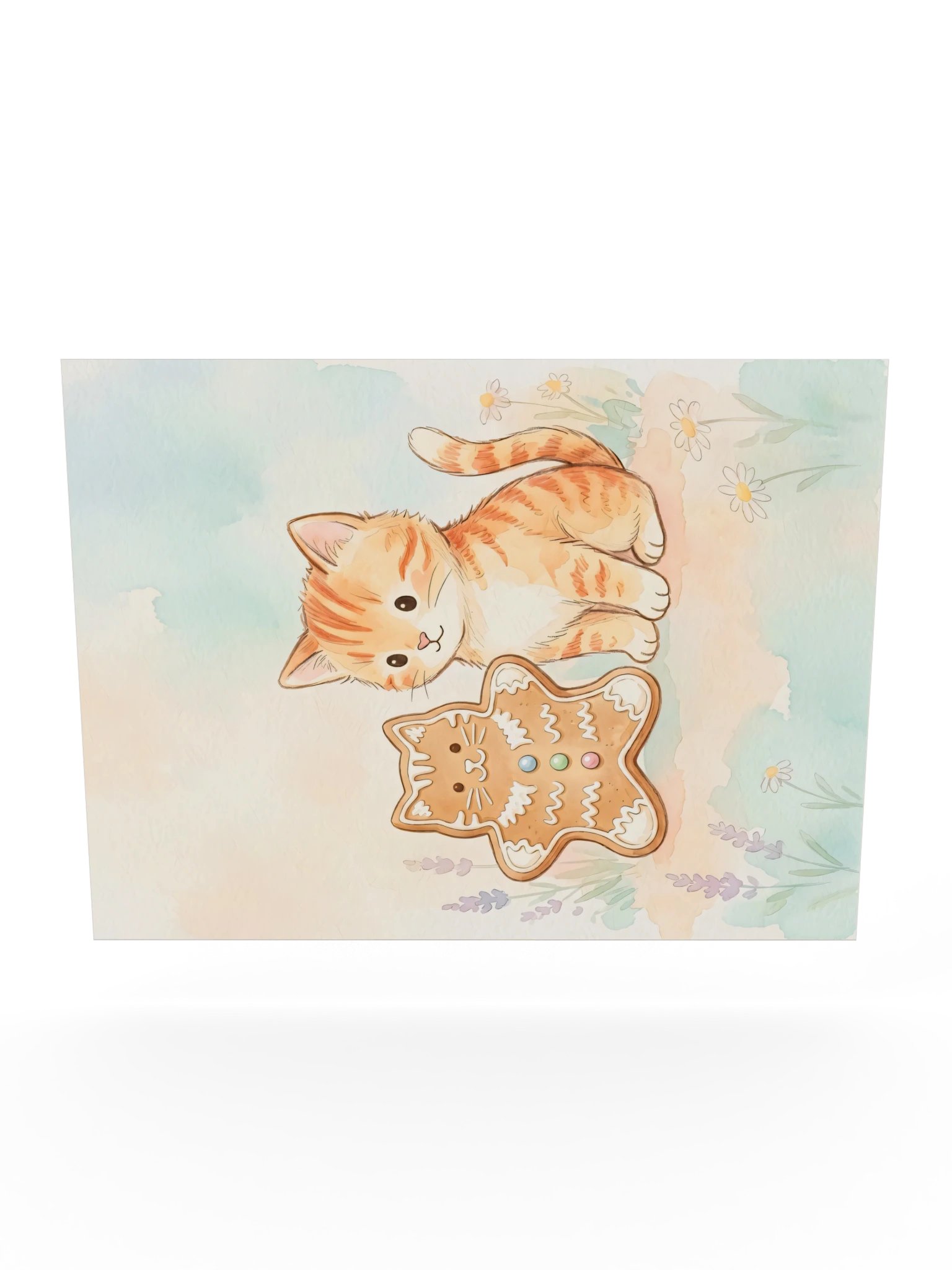 Gingerbread Kitten Poster product image (24)