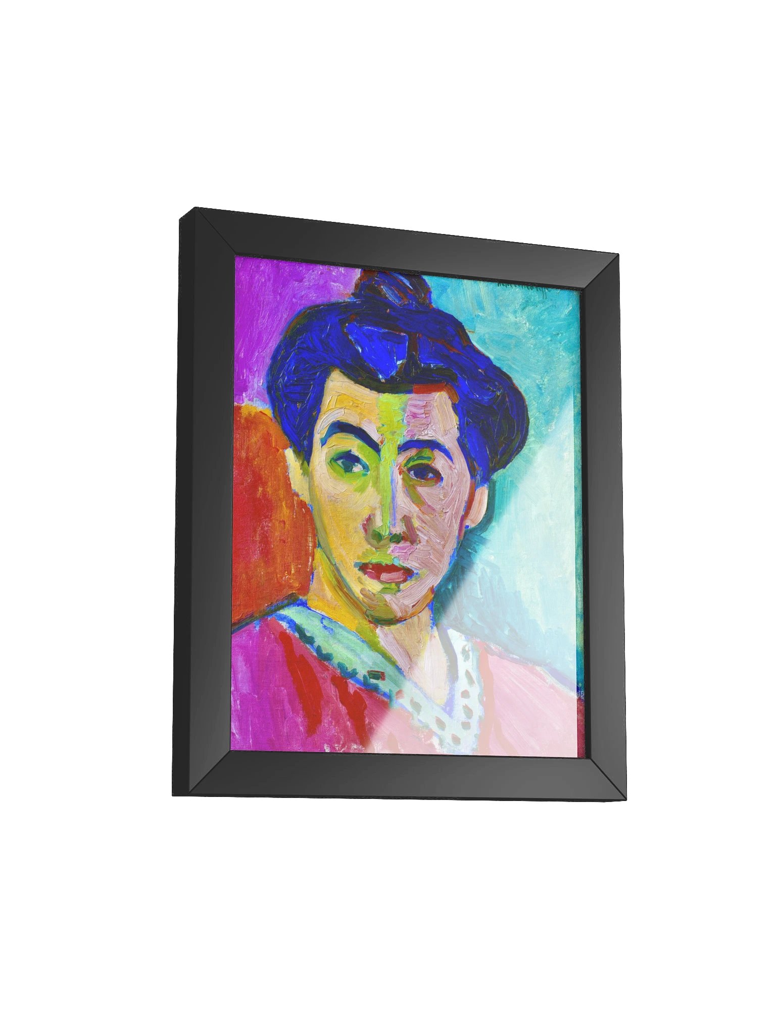 The Green Stripe — Small Framed Matte Poster product image (6)