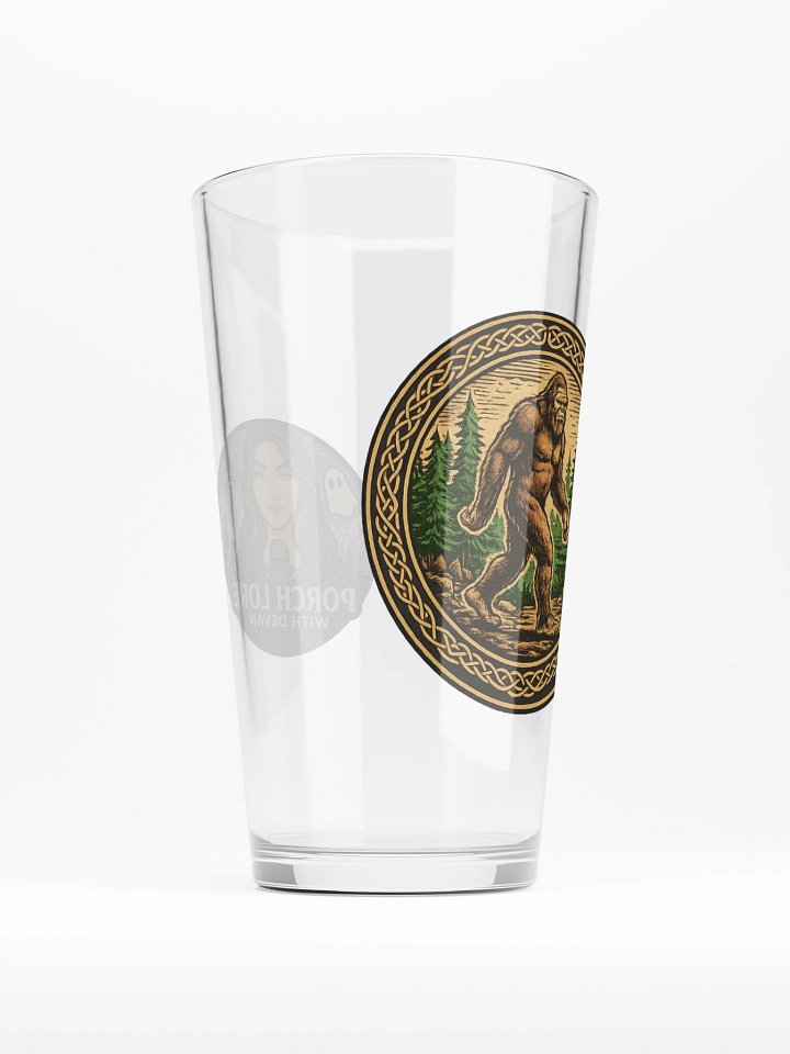 BIGFOOT EMBLEM SHAKER PINT GLASS 16oz product image (2)