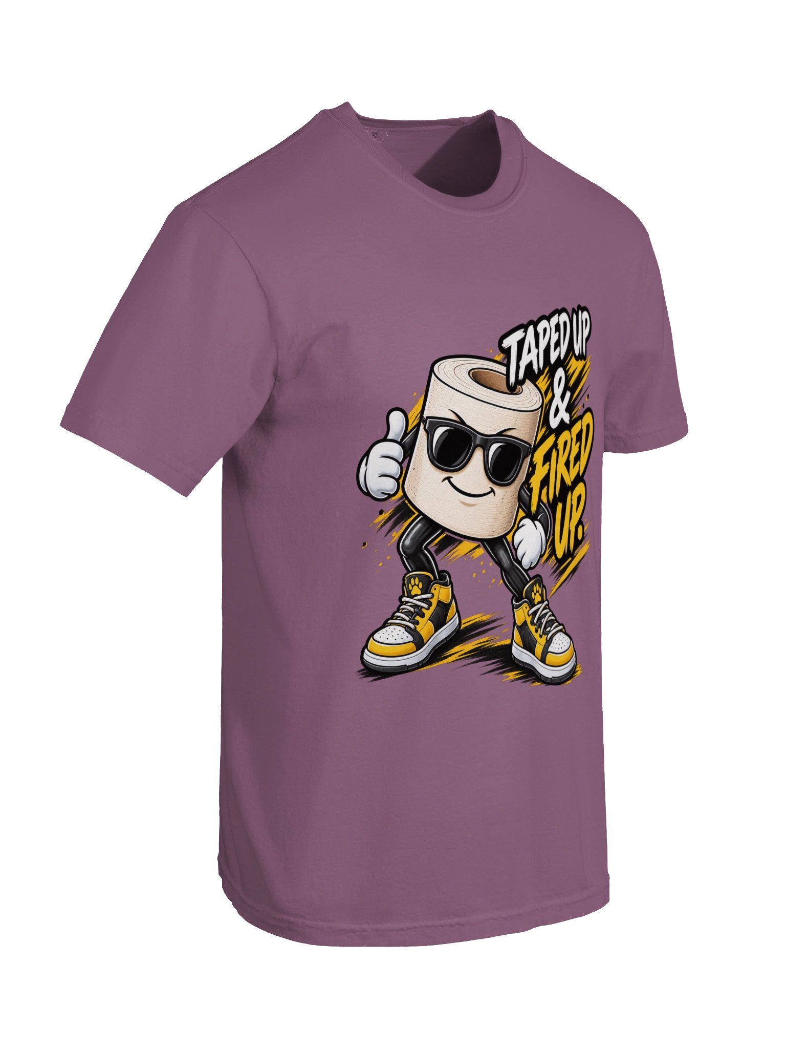 Taped Up & Fired Up Wrestling Tee product image (44)