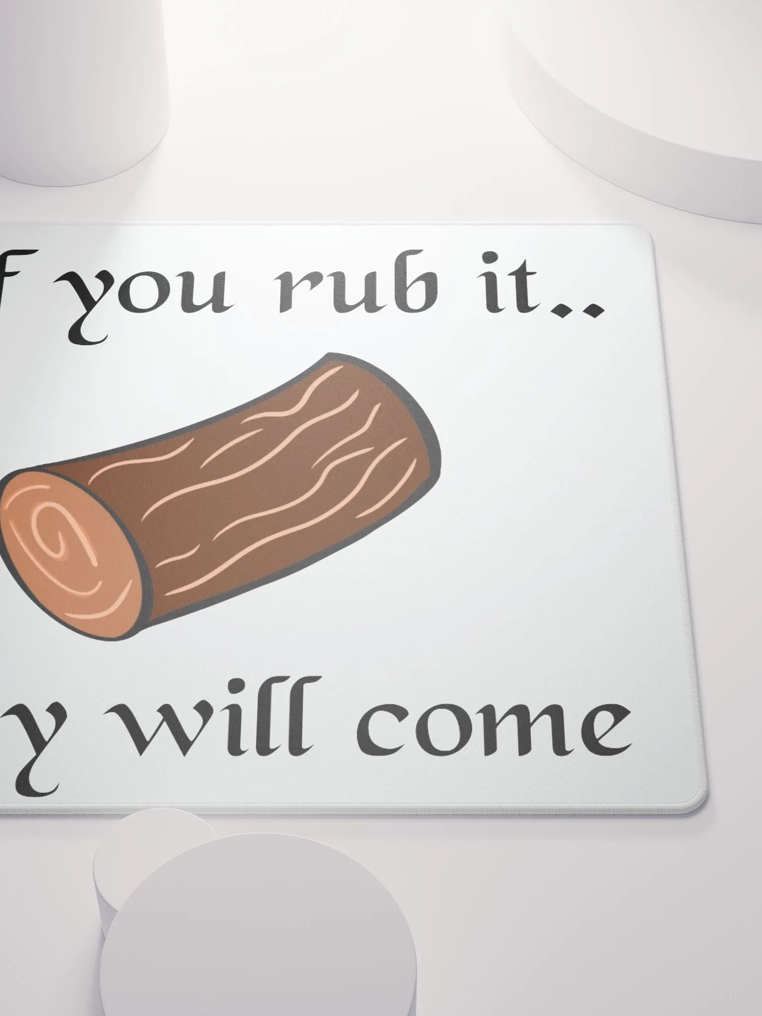If you Rub it Mouse Pad product image (5)