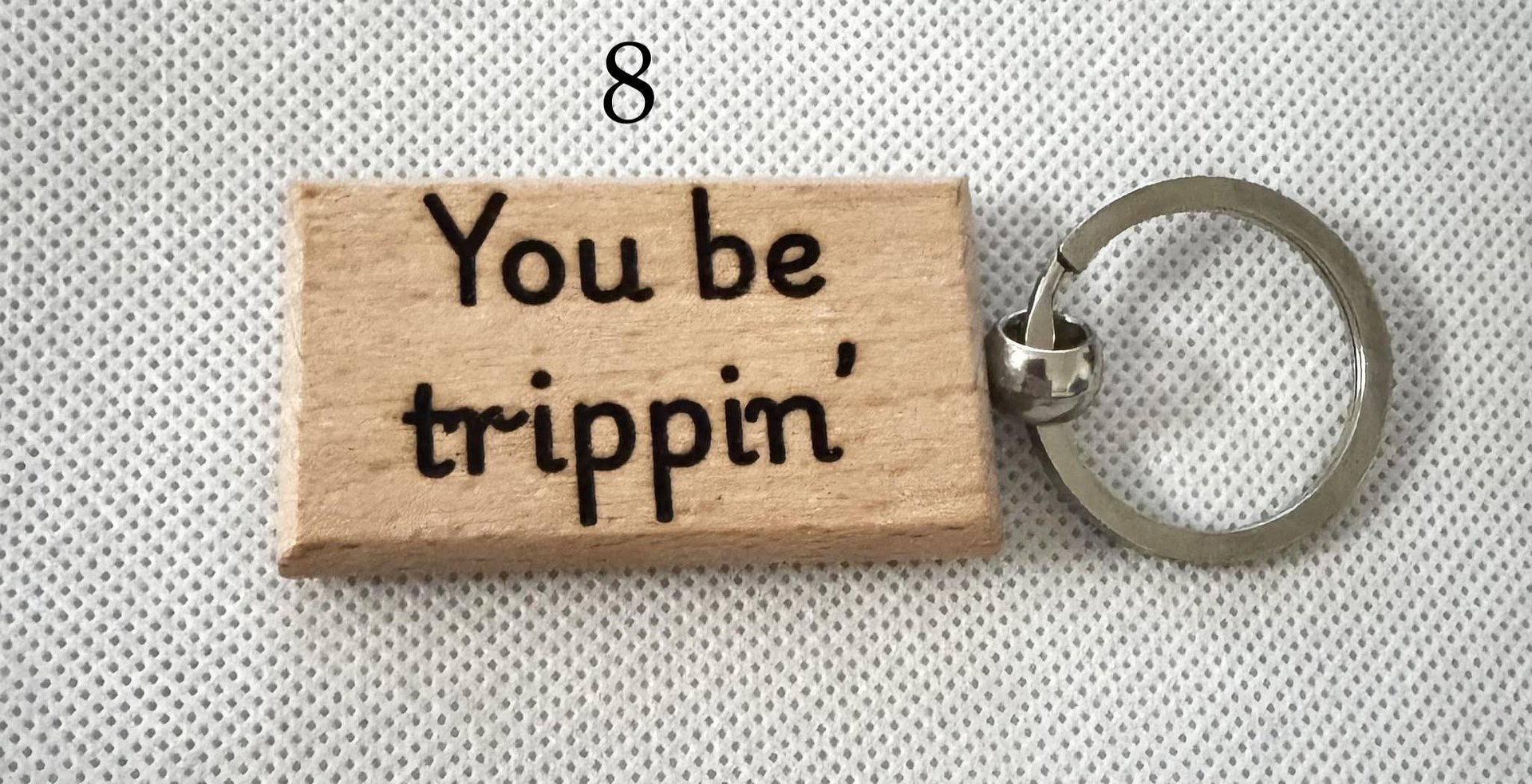 Gen X Wooden Engraved Keychains | Funny Retro Sayings | 80s & 90s Nostalgia Gifts product image (8)