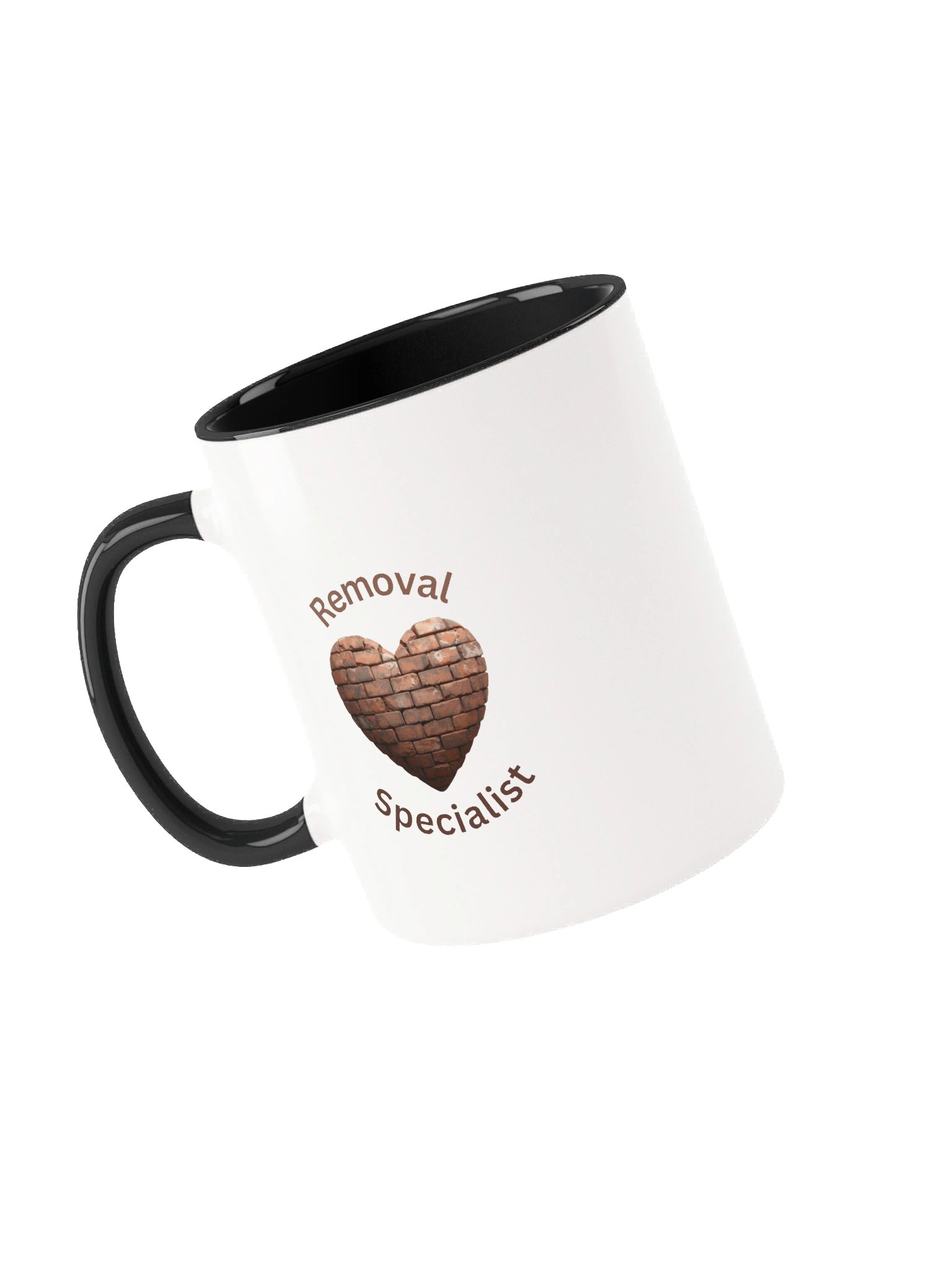 Heart Wall Removal Specialist Ceramic Mug-Original Brick and Brown product image (3)