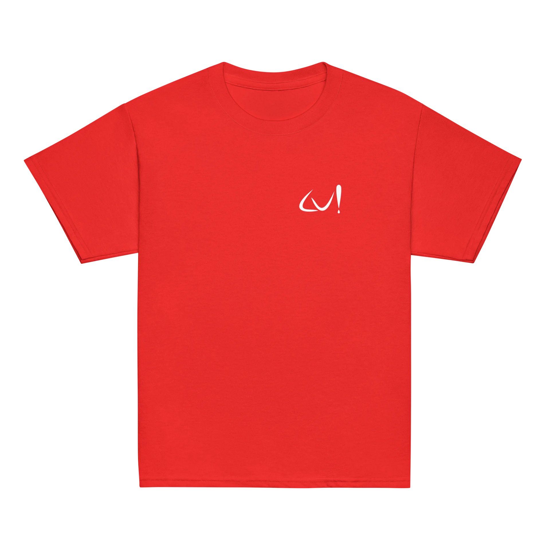 CU! T-Shirt (Youth Sizing) - White Printed Logo product image (1)