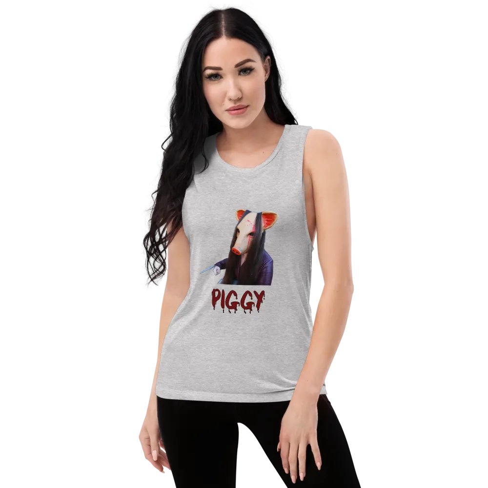 Piggy Women's Muscle Tank product image (5)