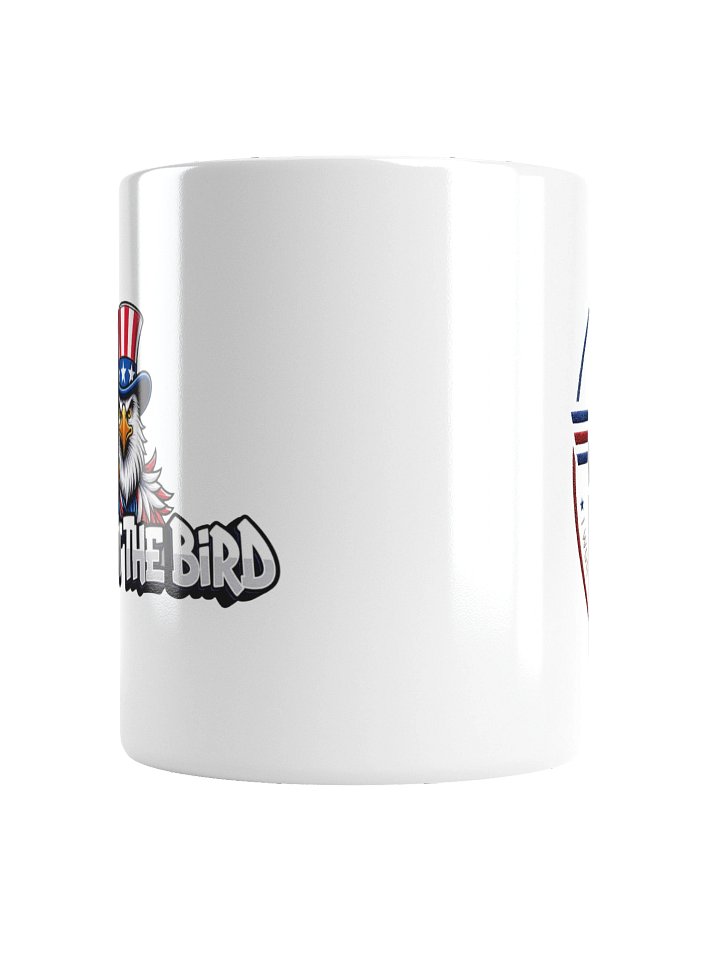 #ProtectTheBird White Glossy Mug ☕🦅 product image (4)