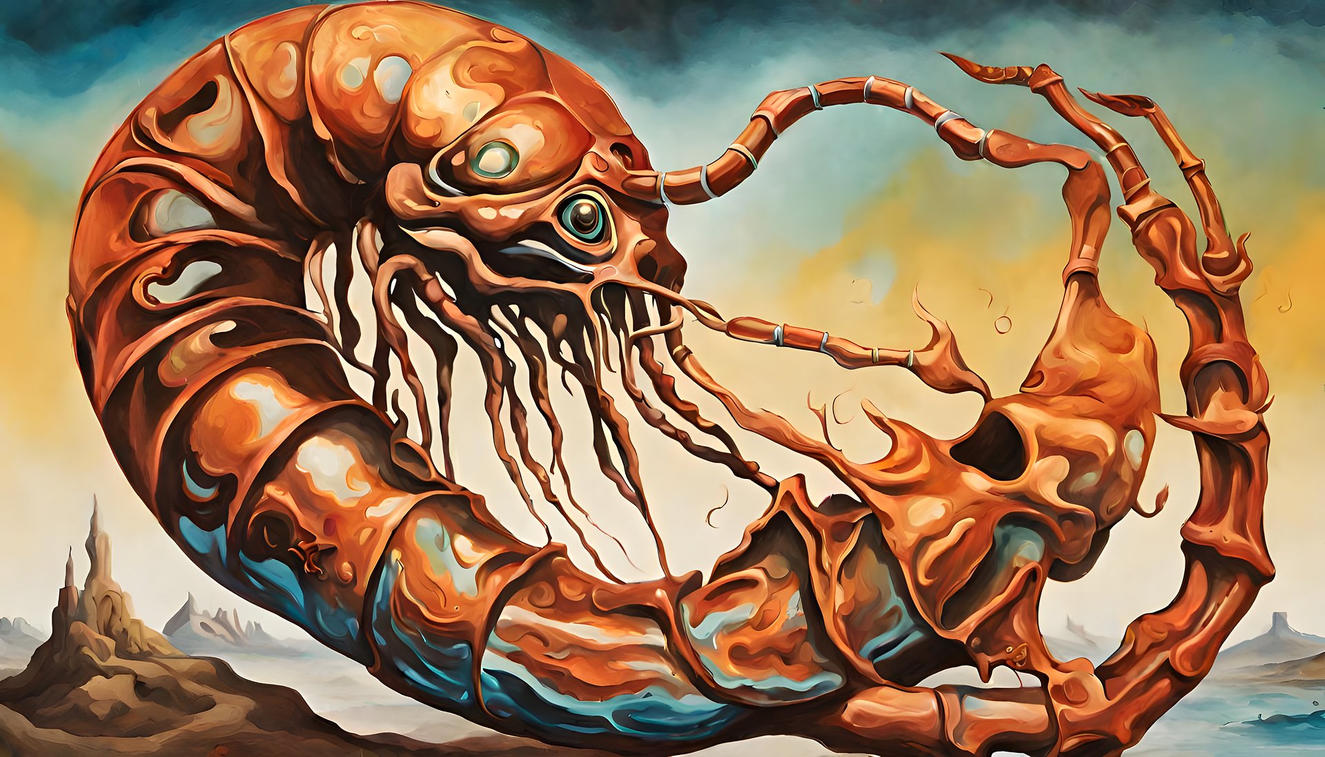 Scorpio Metamorphosis: Molten Cosmic Rebirth Forges Unrelenting Resilience product image (1)