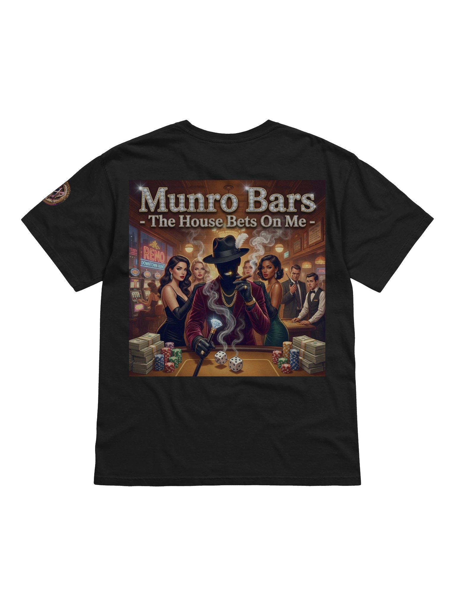 Munro Bars - The House Bets On Me Tee product image (2)