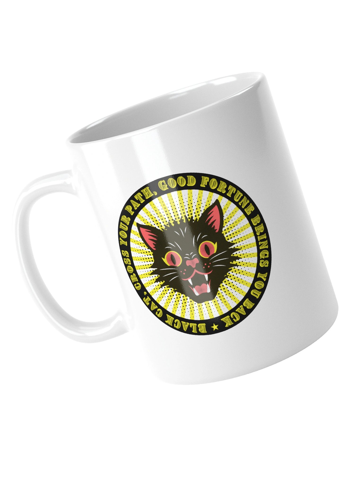 Lucky Black Cat Mug product image (10)