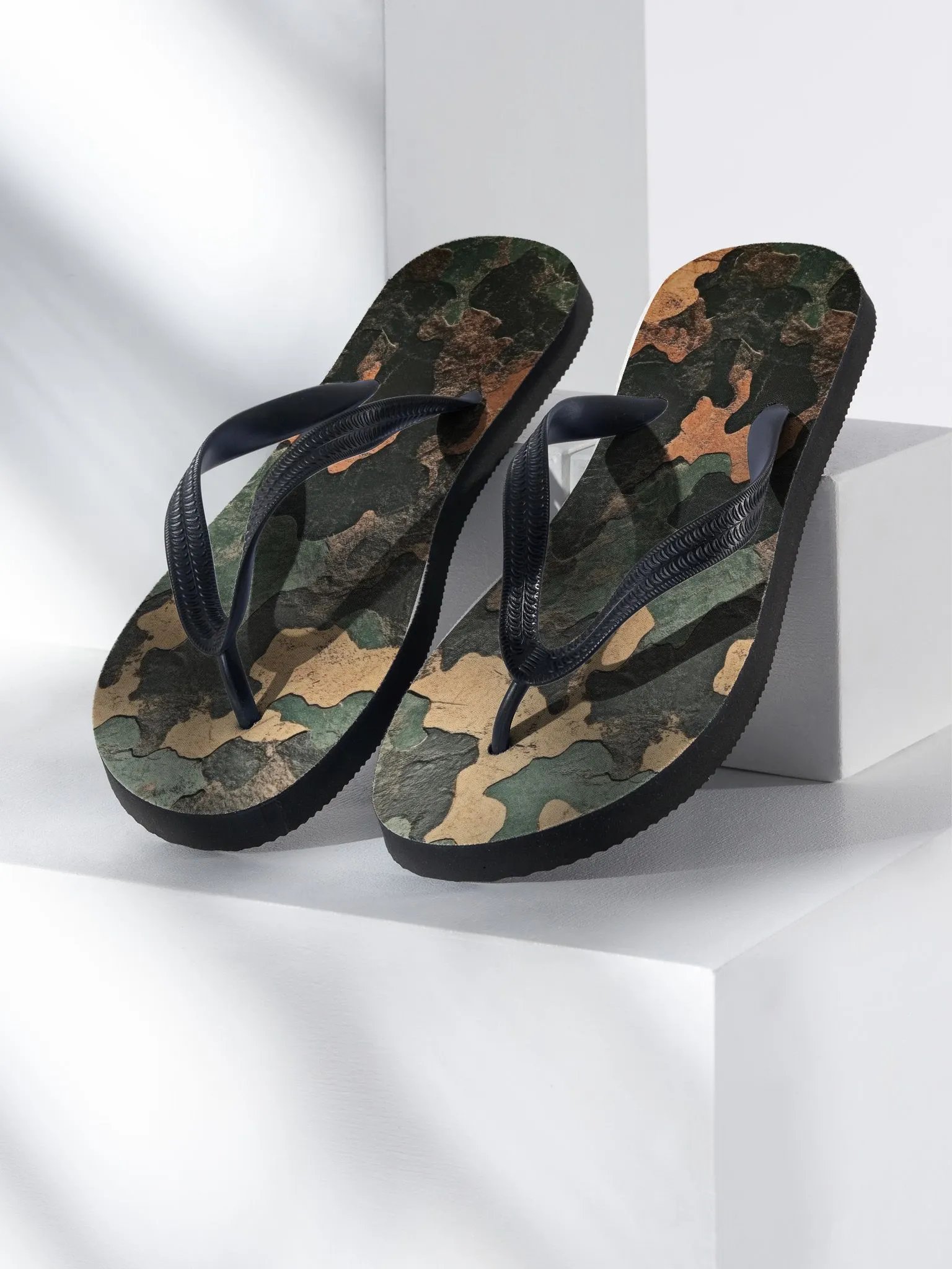 Camouflage Comfort Custom Flip-Flops product image (1)
