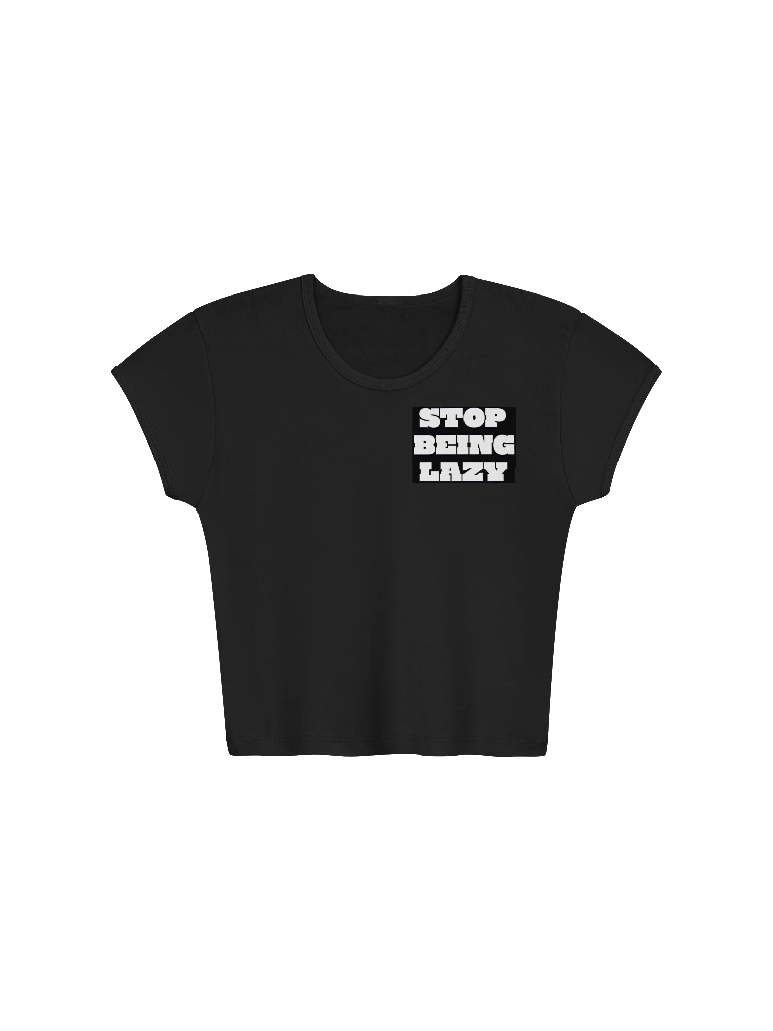 Stop Being Lazy — Women’s Classic Logo Tee product image (1)