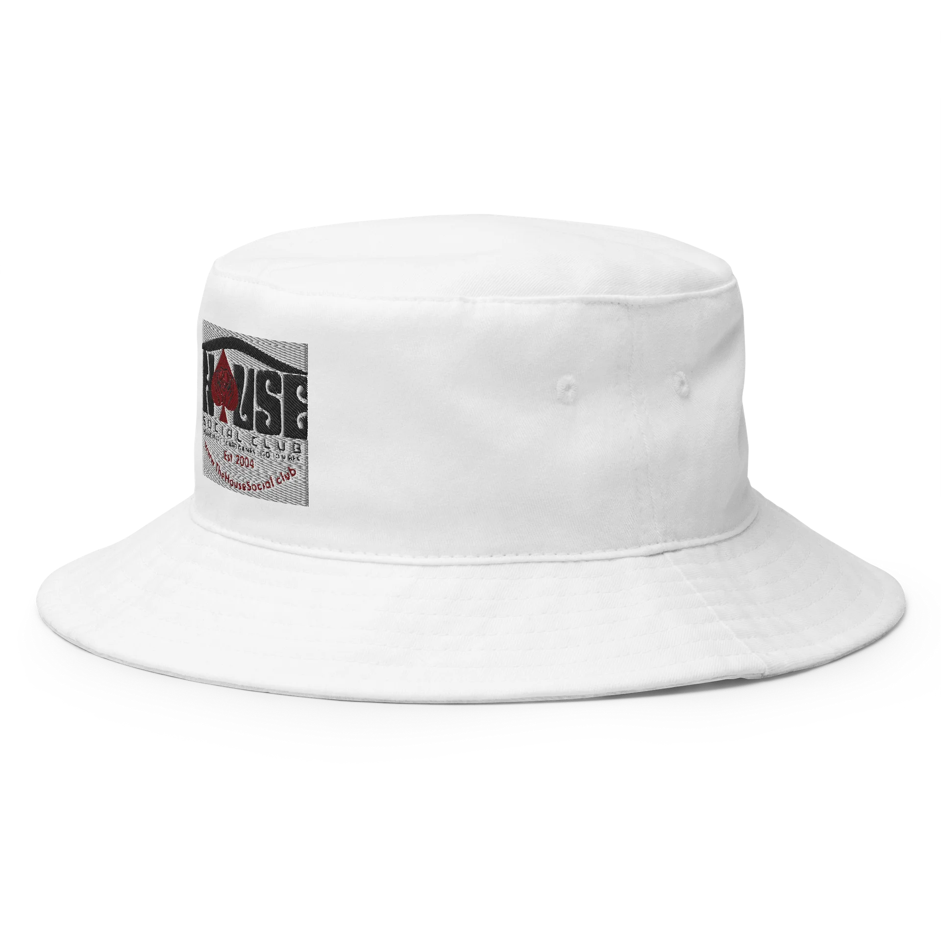 The House Social Club Bucket Hat-White product image (2)