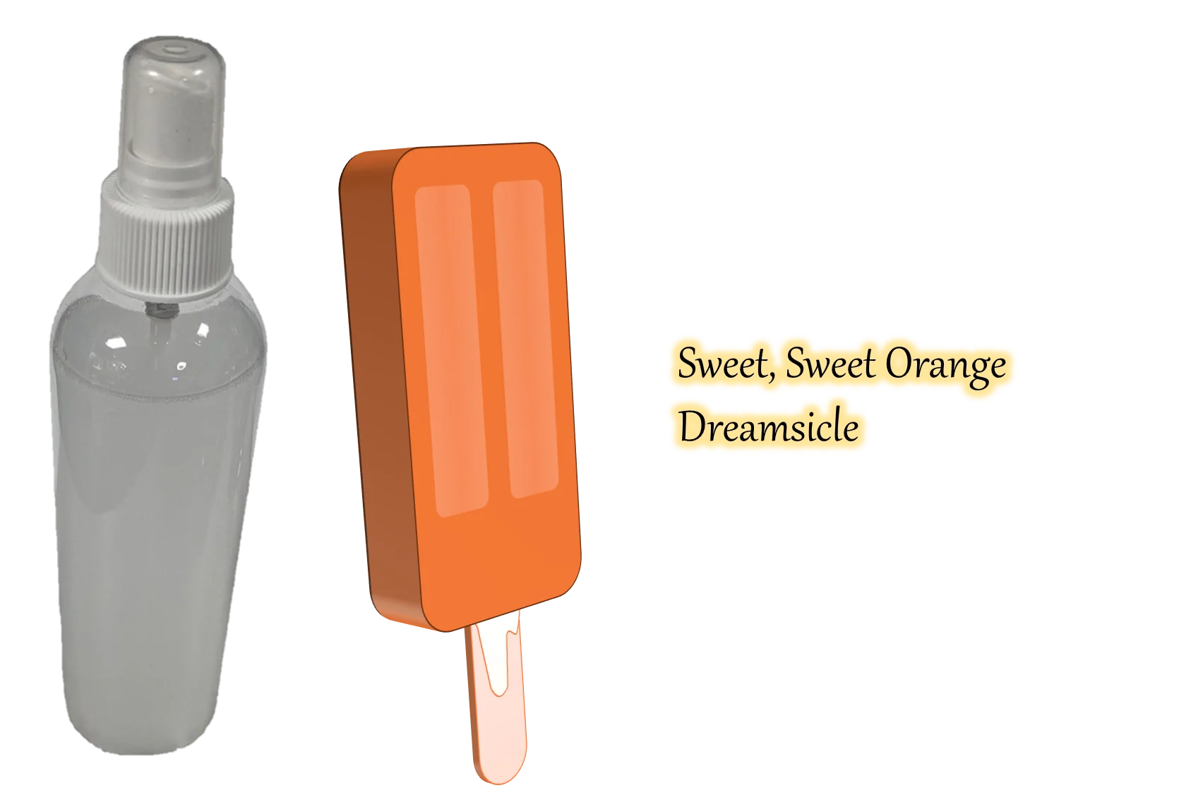 Sweet Sweet Orange Dreamsicle - Orange Cream scented Fursuit Spray product image (1)