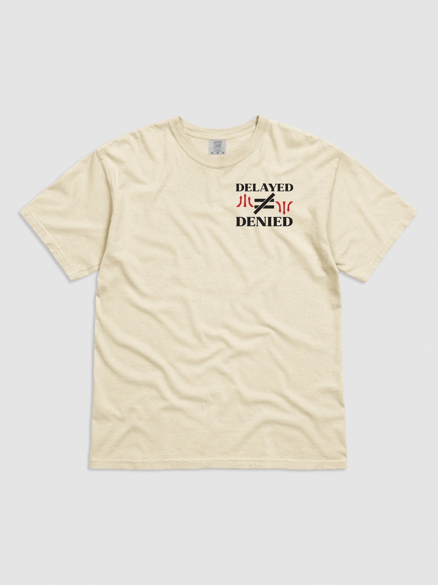 Delayed Not Denied Comfort Colors T-shirt. product image (2)