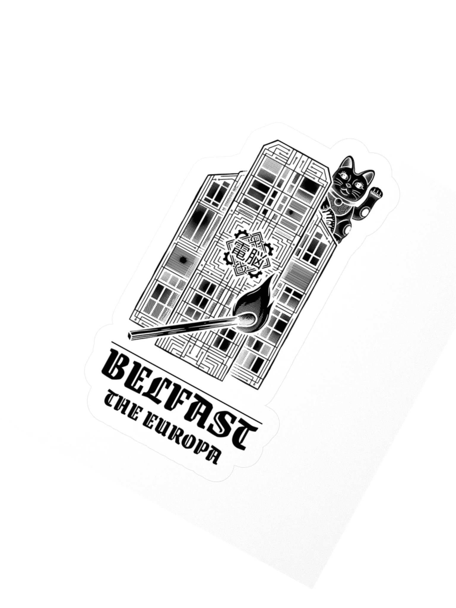 Belfast, The Europa — Sticker product image (2)