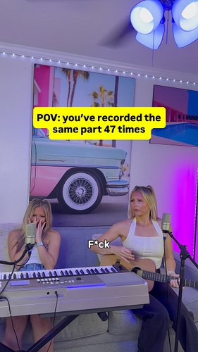 it was daylight when we started recording