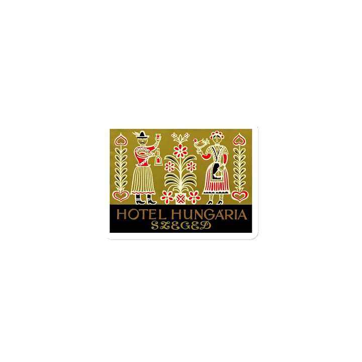 Hotel Hungaria Magnet-Gold product image (1)