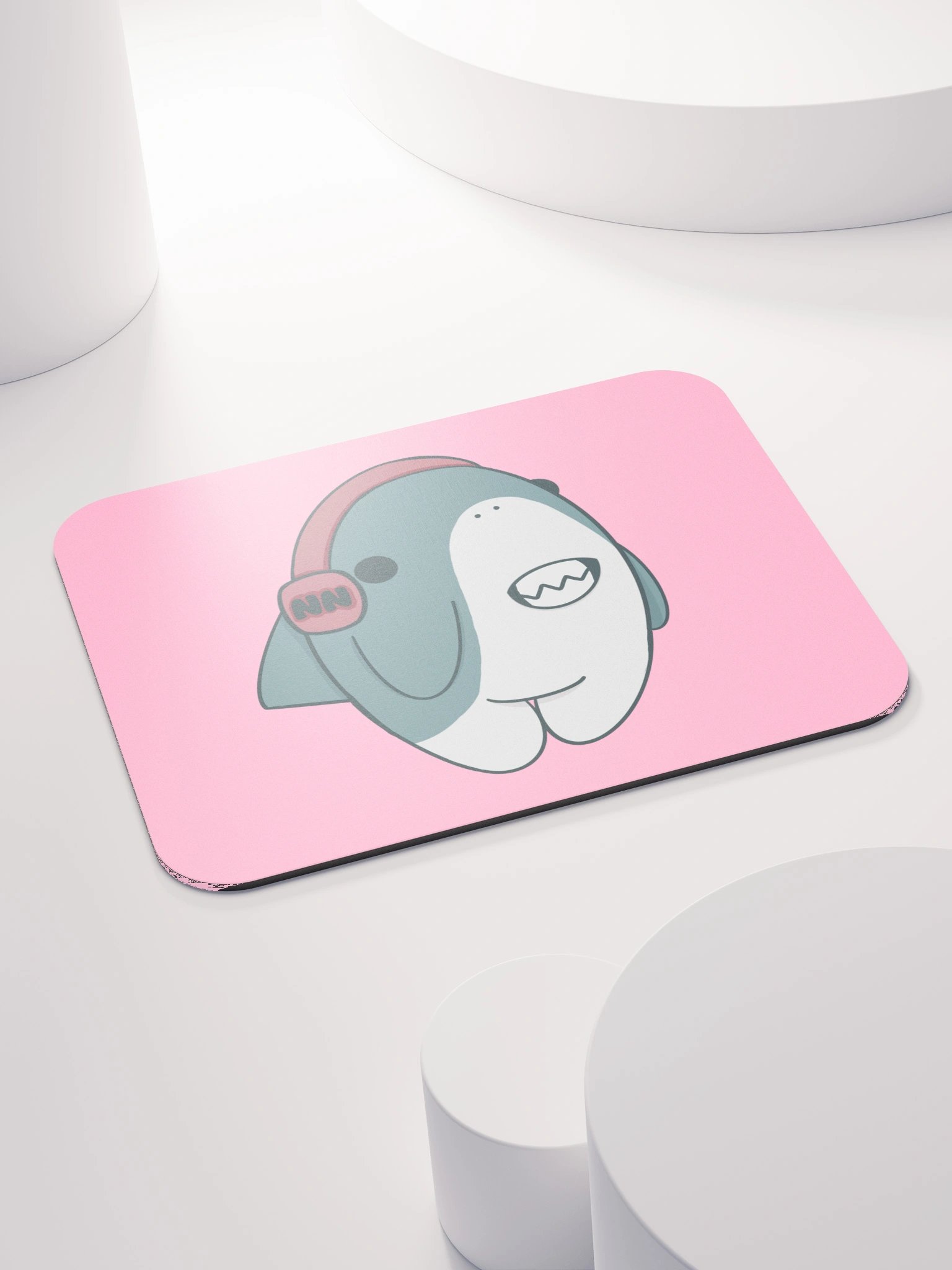PINK SHARK MOUSE PAD product image (4)