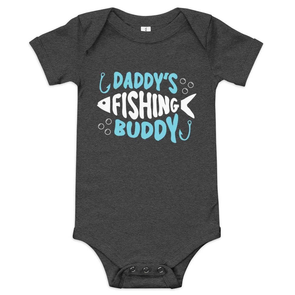 Daddy's Buddy Fish Silhouette Onesie product image (3)