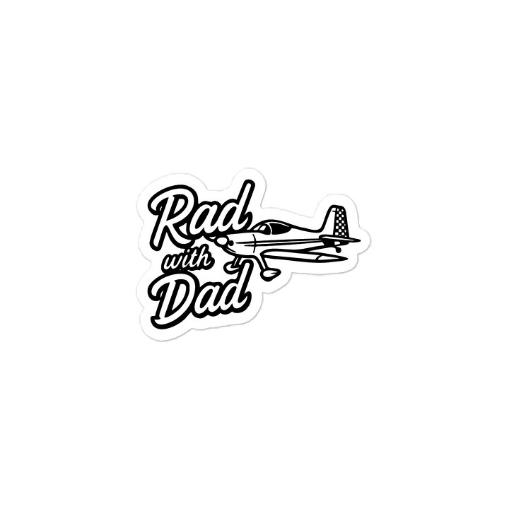 Rad with Dad RV-7 Logo Sticker product image (2)