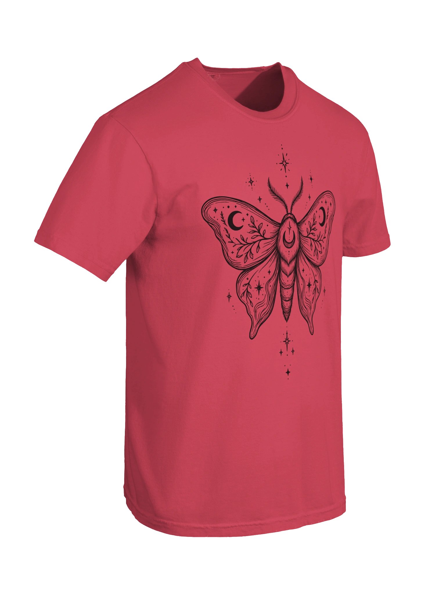 Celestial Moon Moth Graphic T-Shirt product image (39)