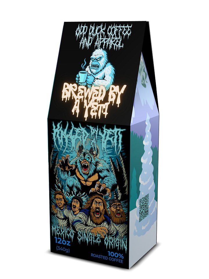 Killed by a Yeti Brewed by a Yeti Coffee and Tumbler product image (1)