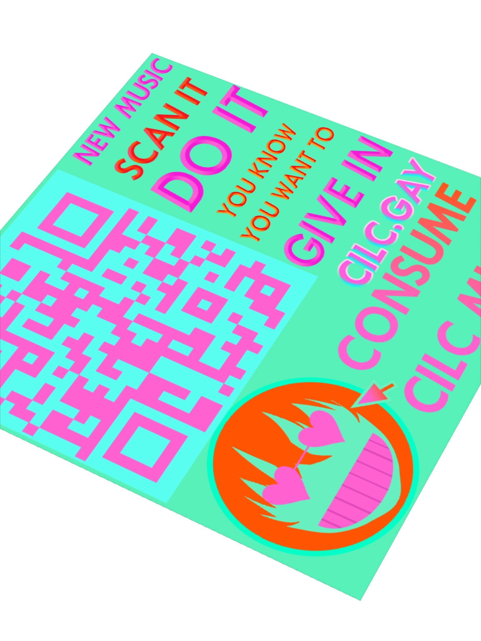 TELL THE WORLD STICKER product image (9)