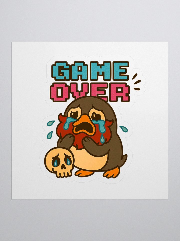 Game over sticker! product image (1)
