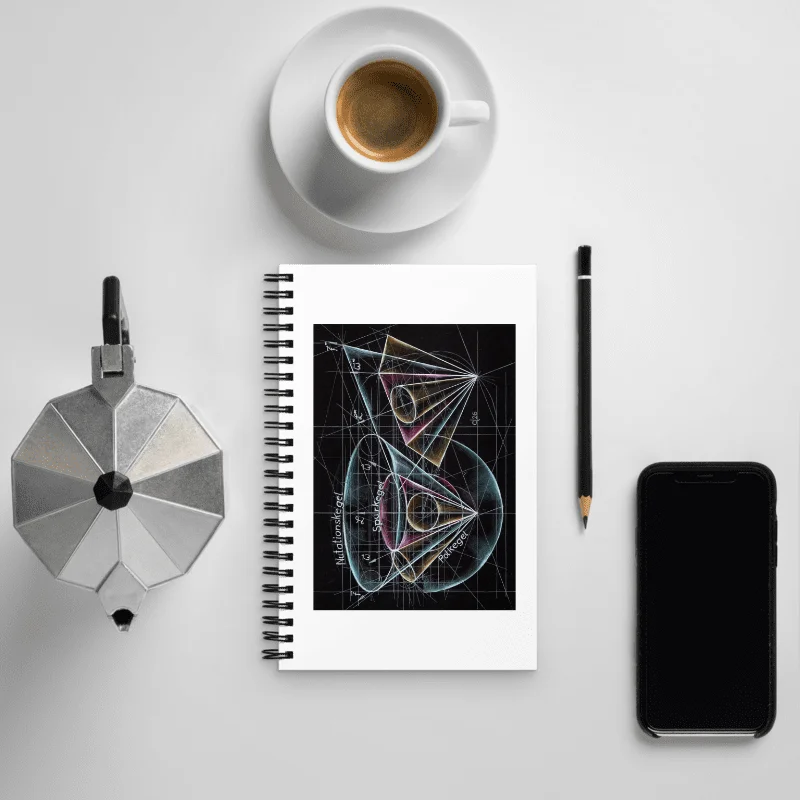 Geometric Physics Art Notebook 1: Motion of the Gyroscope and Mass Shell product image (6)