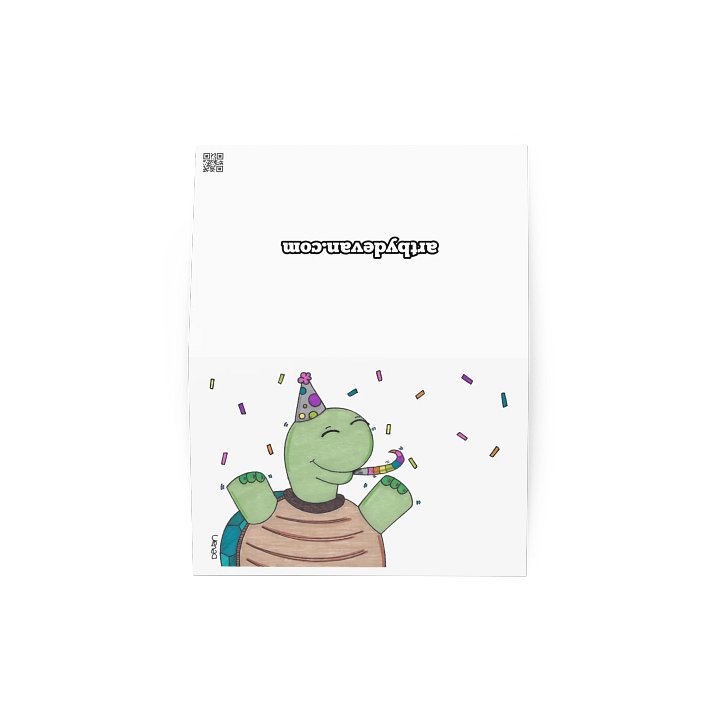 Motivational Animal Card: Turtle product image (2)