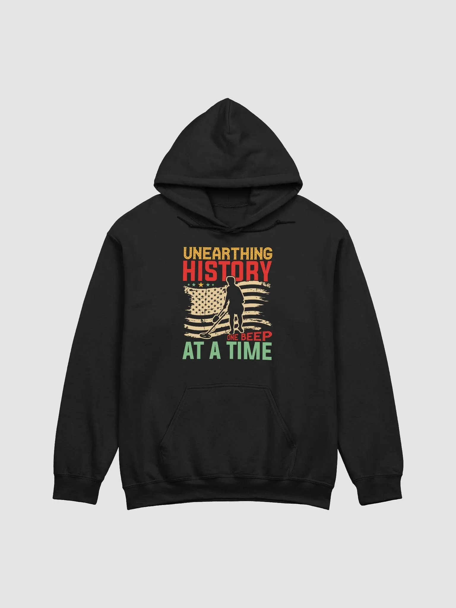 Unearthing History One Beep At A Time Classic Unisex Hoodie product image (9)